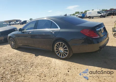 2015 Mercedes-Benz S 550 z USA, uszkodzony, nr VIN WDDUG8CB5FA142619